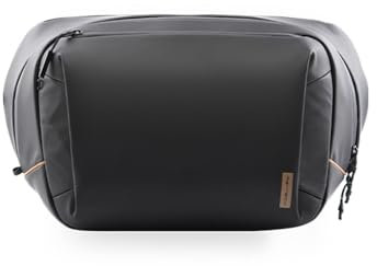 PGYTECH OneGo Solo V2 10L (Obsidian Black) Peg Waitech One-Go Solo Shoulder Bag, Shoulder Bag, Sling Bag, Camera Bag, Crossbody Drone, Camera Shooting, Digital Camera, Compact Camera, SLR Mirrorless,