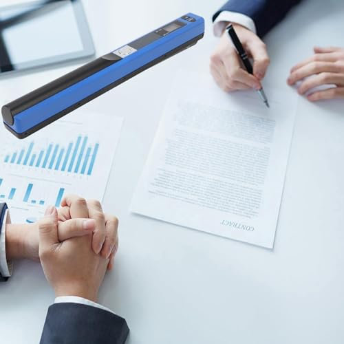 Scanner Portatile Alta Risoluzione delle Immagini, capacità di Scansione Rapida con Metodo di Trasferimento USB 2.0, Facile da Usare per XP, 7 e OS X 10.4 o Versioni Successive