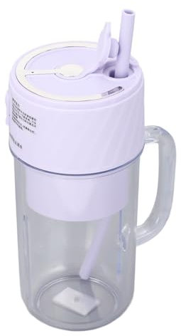 Travel Blender, 10 Blades Rechargeable Portable Blender for Travel for Home (Purple)