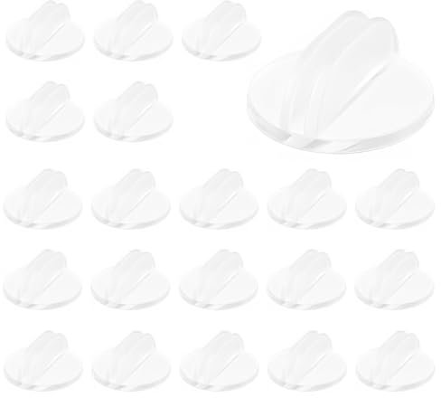 UEAVOID 20 Stück Namenskartenständer Acryl Spielkartenhalter Fotohalter Brettspielstücke Kunststoff Tischkartenhalter Kleiner Kartenständer für Fotos Memos Bilder Menüs (Transparent)