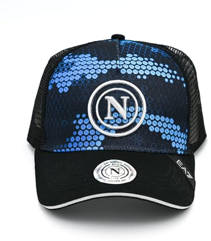 SSC Napoli [EA7 Cappello con Visiera 2024/2025, Adulto