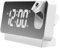 Aohcae Digitaler Wecker mit Projektion, Projektionswecker mit um 180° Drehbarem, Temperatur, Große Anzeige, 12/24 H, Snooze, Spiegel Uhr LED für Schreibtisch Wand Decken Uhr