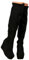 Onsoyours Stivali Alti Donna sopra Il Ginocchio Scamosciata Boots Platform Zeppa Stivali Overknee Eleganti Autunnali Invernali A Nero 37 EU