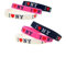 ZENRUIMING Lot de 6 bracelets en silicone « I Love New York » - Souvenirs de voyage de New York - Accessoires de sports de plein air - Réglables - En silicone - Sans pierre précieuse, Adjustable,