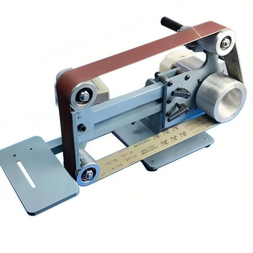 Belt Sander Machine,Electric Grinder with Forward/Reverse Rotation for Wood/Metal/Plastic Polishing, Sharpening, Burnishing, Ideal for DIY and Professional Workshop Use 750W(1200 * 50MM)