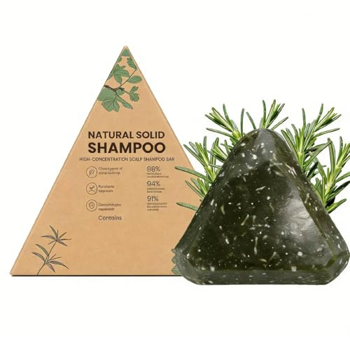 Yoracare Korean Scalp Revival Bar, Yoracare Rosmarin & Aminosäuren Haarseife, Natürliche Anti-Haarausfall Organische Festes Shampoo Trockene Kopfhaut, Seife für Haarwachstum, Stärkend (1)