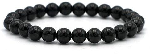Miracles Minéraux Edelstein Armband Damen & Herren – Energie & Balance | Runde Natursteinperlen 4–12 mm je nach Variante, elastisch für ca. 17–19 cm, bei Paris von Hand gefertigt