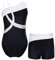 iEFiEL Mädchen Einhörner Turnanzug Glänzend Gymnastik Leotard Kinder Kleidung Set Ballett Trikot Tanz Kostüme mit Überkreuzte Träger X Weiß 134-140