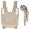 Kinderrucksack Umhängetasche für Kinder Mini-Rucksack für Mädchen Umhängetasche für Jungen Geldbörse für Teenager Süße Tiertasche 2-in-1-Stilab 3 Jahren L16xD7xH18.5cm / L6.3xD2.8xH7.3in (Bunny)