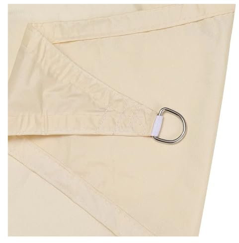 VINCINEY Toile pour Tonnelle Voile d'ombrage rectangulaire imperméable de 2x5m, for activités de fête en Plein air, auvent de Jardin, Pergola, Couverture de Piscine de terrasse(White)