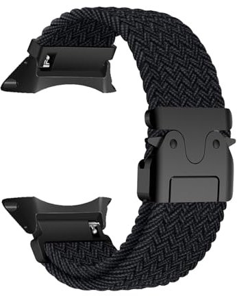 DINGK Uhrenarmband Kompatibel mit Suunto Core Elastisches Nylon Geflochtenes Sportarmband fr Damen Herren Armband Kompatibel mit Suunto Core (17)