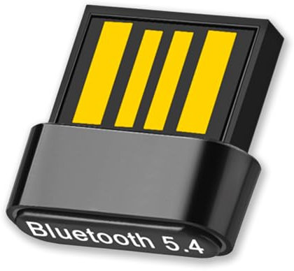TQPXZO Bluetooth Adapter PC - USB Bluetooth Adapter 5.4, Bluetooth Dongle, Bluetooth Stick, Kompatibel mit Windows 11/10/8.1, Ideal für Desktop, Laptop, Tastatur, Maus und Headset, Plug & Play