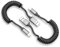 Acecene Coiled USB A to Lightning Cable, 2 Pack Short USB iPhone Charger Cable Fast Charging Spiral Lightning Cable with Carplay Support for iPhone 14 13 12 11 Pro Max 8 7 6 Plus X SE, Black-Grey
