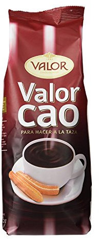 Préparation pour chocolat épais espagnol au chocolat noir Valor 400 Grs