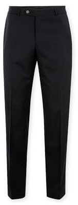 BRÜHL FINE TROUSERS Anzughose Herren Udine 003451 I Edle Stoffhose Herren in klassischer Woll-Mischung mit Lycra I Waschbar I Perfekt für Business