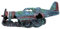 Pssopp Aquarium Ornament künstliche Flugzeug Wrack Aquarium Ornament Aquarium Flugzeug Höhle Harz Dekoration, 24 x 10 x 8 cm