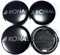 4X Original Ronal 64mm Nabendeckel Nabenkappe Schwarz Matt Center Cap Deckel Felgendeckel