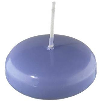 Kopschitz Schwimmkerzen Flieder 40 x Ø 80 mm, 8 Stück, XXL Schwimmkerzen