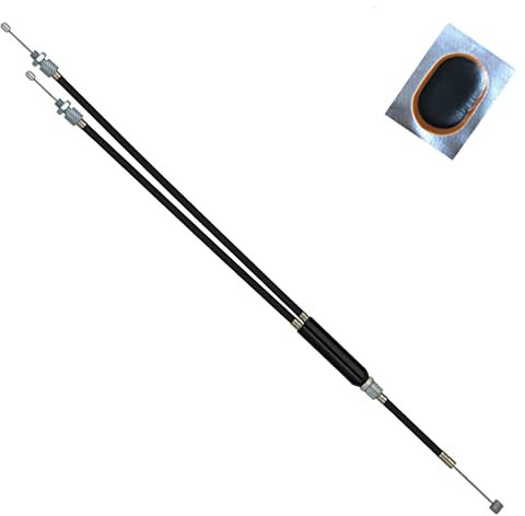 Point BMX Freestyle Bremse Bremskabel-Satz/Bremszug-Satz Bremszug Lenker zum Rotor inkl. Schlauchflicken