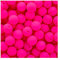 24 Stk Czech Glass Beads Mit UV-Effekt, 6 mm Neon Pink (Tschechische Glasperlen Mit UV-Effekt)