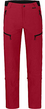 Bergson LEBIKO | Herren Wanderhose, robust, elastisch, Chili Pepper [129], 50 - Herren