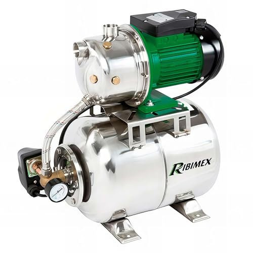 RIBIMEX Pompe surpresseur auto-amorante 50L JET101 Inox 970 W 230 V