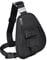 HYS Chest Radio Harnic, gilet portatile sul petto nero con cinturino regolabile, compatibile con Baofeng Motorola Uniden Kenwood ICOM Walkie Talkie, Nero , m, Zaino da escursionismo
