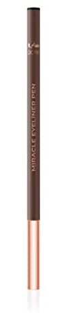 M. Asam MAGIC FINISH MIRACLE EYELINER PEN Brown (1ml) – flüssiger Eyeliner mit Filzspitze für optimal dosierte Farbabgabe sowie einfaches Auftragen, kein Verschmieren & bis zu 10H Halt, Augen Make-up