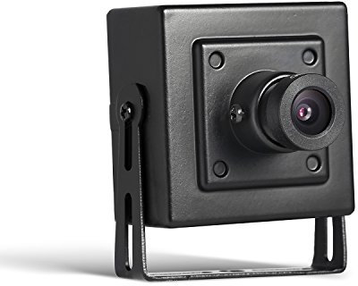REVODATA TSEye Mini 5MP POE IP Kamera mit Audio, Ultra HD 2880 x 1620P, Eingebautes Mikrofon, 3.6mm Objektiv (75° FOV), Metallgehäuse, Indoor-Überwachungskamera CCTV für Haussicherheit (I706-P-A-TS)