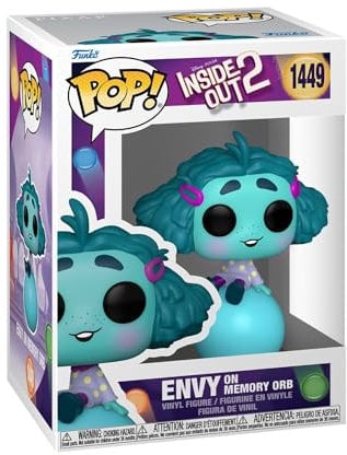 Funko POP! Disney: Inside Out 2 - Envy 2 - Figura in Vinile da Collezione - Idea Regalo - Merchandising Ufficiale - Giocattoli per Bambini e Adulti - Movies Fans - Figura per i Collezionisti