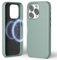 MOFT Magnetic Case for iPhone 15 Pro Compatible with MagSafe, MOVAS Vegan Leather Case Cover, Touch Sensation, Color Retention, Scratch & Stain Resistant, Easy to Clean, Seafoam