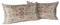 Snylcce 2er Set Boho Kissenbezüge Dekokissen 30 x 50 Samt Soft Kissenbezug Böhmischer Retro Ethno Dekorative Kissenhülle Zierkissenbezüge für Sofa Schlafzimmer Wohnzimmer Zuhause Dekoration Braun