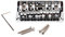 6 Saiten E-Gitarre Hardtail Bridge Roller Bridge Saitenhalter E-Gitarre Ersatzteile Einfach zu bedienende Rollenbrücke