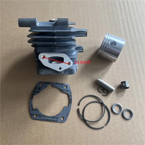 AOIUU Kit Cilindro pistone 35mm Adatto for Shindaiwa 251TS 251TSC CS-2511TES CS-2511 seghe Anello Perno Cuscinetto Clip P021050120 / P021051920