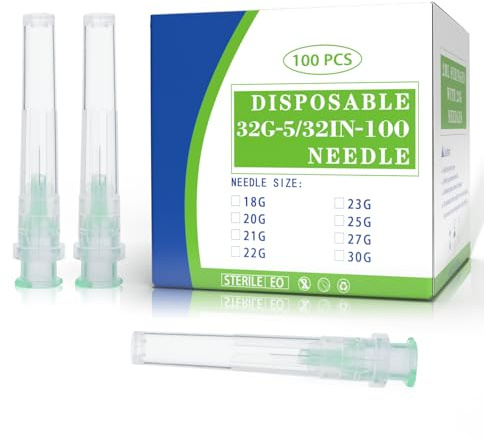 32G 4MM Stainless Steel Dispensing Accessories,Scientific Measuring and Industrial Use,Individually Packed(100 PCS)