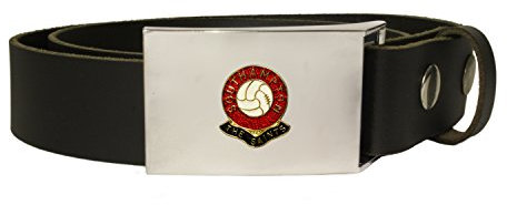 Knight Southampton Football Club Leather snap fit Belt Black