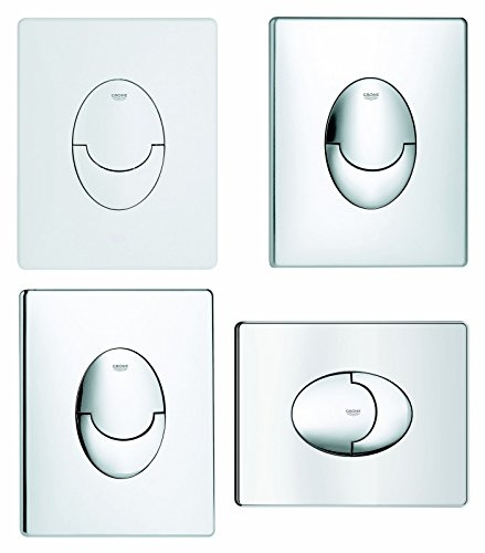 GROHE Skate Air toilet push start/stop waagr o.2 quantities. mattchrome