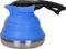 BERGER Falt-Wasserkessel 1,2 l │ hochwertiger Edelstahl-Boden Silikon, faltbar, klein, platzsparend, leicht │ Teekessel Camping Wasserkocher für Haus und Camping │ Wasserkessel Camping