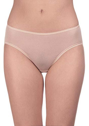 OSCALITO Slip Medio Donna in Filo Scozia Maglia Liscia Nudo (Art. 526) (5)