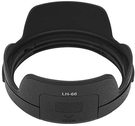 VBETSLIFE LH-66 Kunststoff Kamerahalterung Gegenlichtblende, Objektivdeckel Objektivdeckel Schutz Gegenlichtblende Ersatz für M.ZUIKO ED 12-40mm F2.8 Objektiv