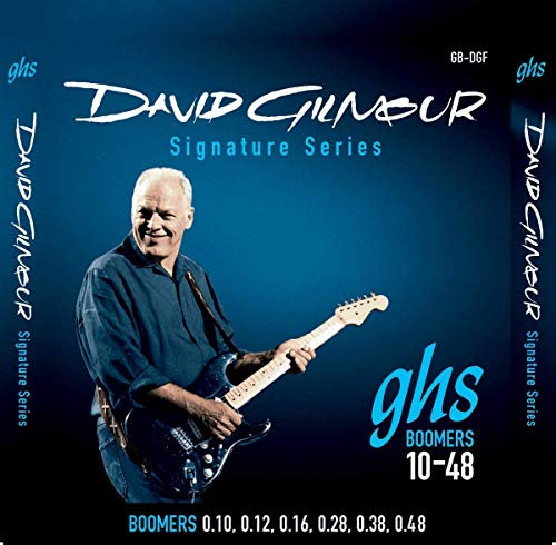 GHS Strings GB-DGF David Gilmour Signature Series Jeu de cordes pour guitare électrique nickelées (.010-.048)