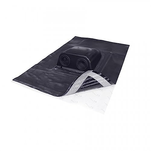 Klöber KE9270-SF-9721 Universal Duo Solardurchführung für 2 Rohre Ø 31mm 56 x 35,8 cm anthrazit