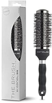 Corioliss Brush Titanium | Cepillo de Pelo para Mujer | Cepillo de Titanio y Cerdas Termocrómicas | Perfecto para Cabello Medio (43 mm)