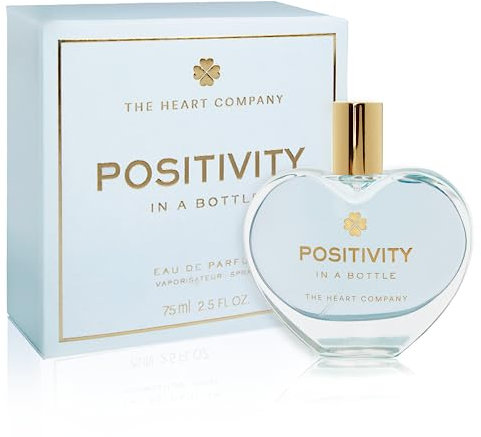POSITIVITY in a bottle - Parfüm Damen 75ml | Geburtstagsgeschenk für Frauen | Anti Stress Geschenke | Parfum Damen | Damen Parfüm | Eau de Parfum | Damen Duft | Vaporisateur Spray