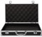 DOITOOL Aluminiumkoffer Silber Mit Aluminiumkoffer Für Herren Oder Hartmetallkoffer Mit Schaum Für Reisende Gepäck Handwerker Bargeld Reise, Schwarz, 36X20CM, Sport