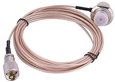 Pilipane Cavo di Prolunga Coassiale Maschio-femmina RG 316 PL-259 da 5 M Per Antenna Walkie-talkie