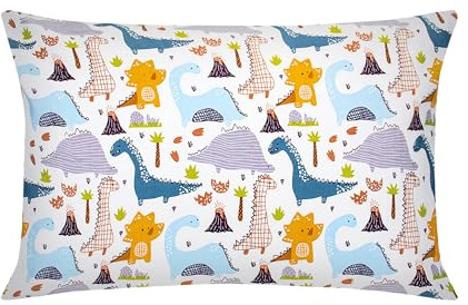 Baby Amabc Babybett Kissen mit Kissenbezug - 33 x 45 cm Kinderbett Kissen, Weich Bio Baumwolle Kissen Kinder zum Schlafen,Perfekt für Reisen