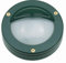 Außenlampe Wand Messing massiv Glas GX53 IP64 rund Ø 14 cm Grün Maritim Schiffsleuchte Balkon Terrasse Wandlampe außen Outdoor Lampe