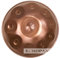 Handpan Steel Drum Instrument 440Hz 10 Noten in D-Moll 58.4 cm Handmade, Percussion Instrument
