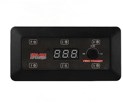 UP S6 1S Ladegerät LED-Anzeige LiHV LiPo-Akku-Ladegerät mit MX MCPX USB-Anschluss für Drohnen-Flugzeugmodell